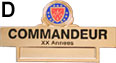 Commandeur Pin